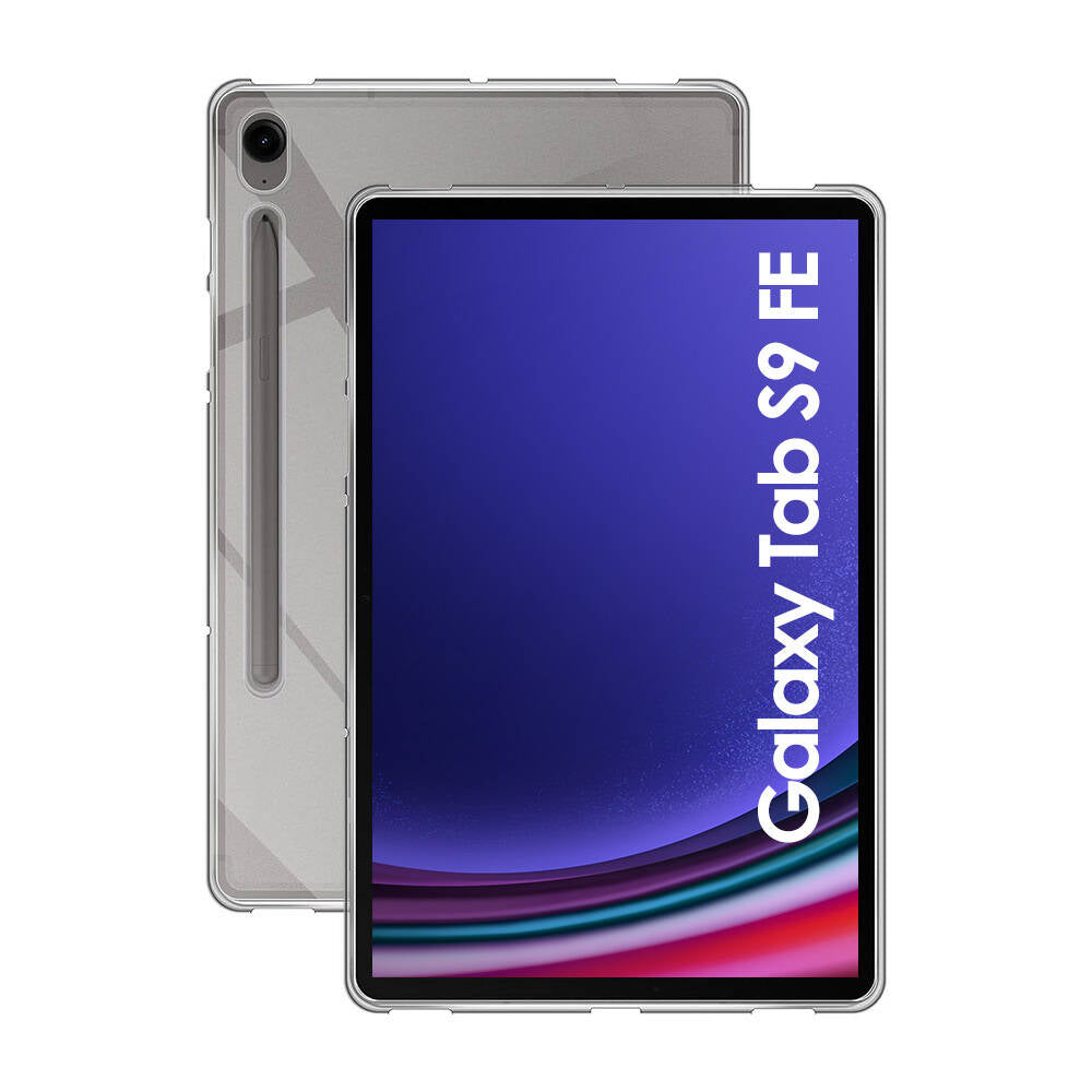 Galaxy Tab S10 FE Kılıf Zore Tablet Süper Silikon Kapak Renksiz