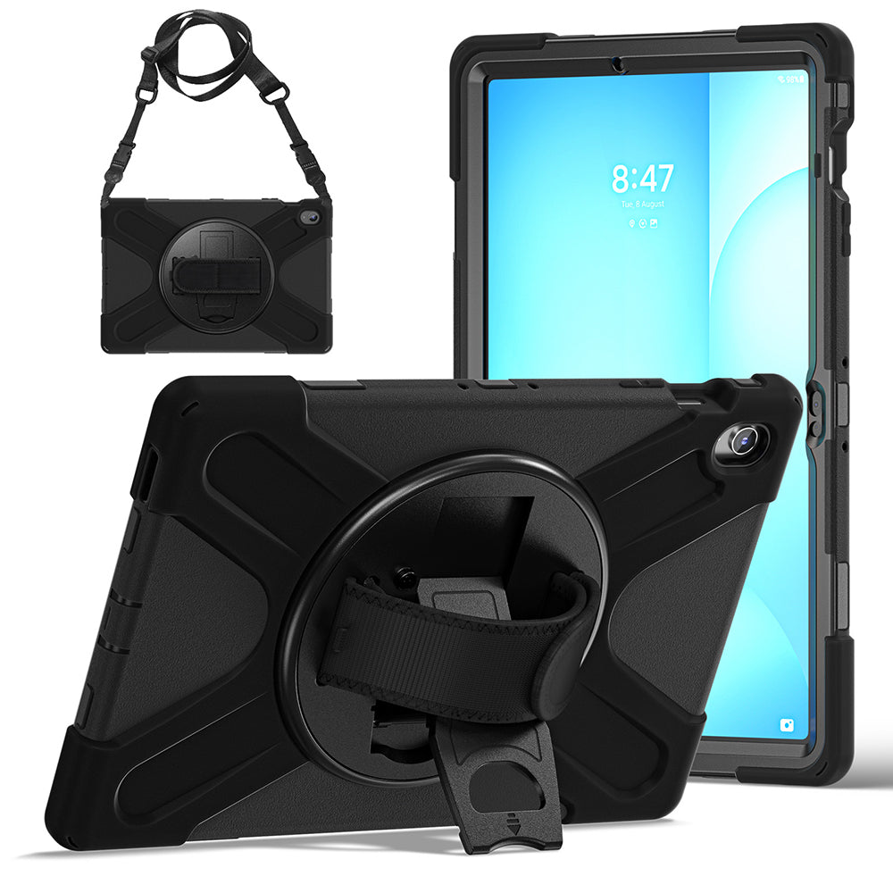 Galaxy Tab S10 FE Plus Zore Defender Tablet Silikon Siyah