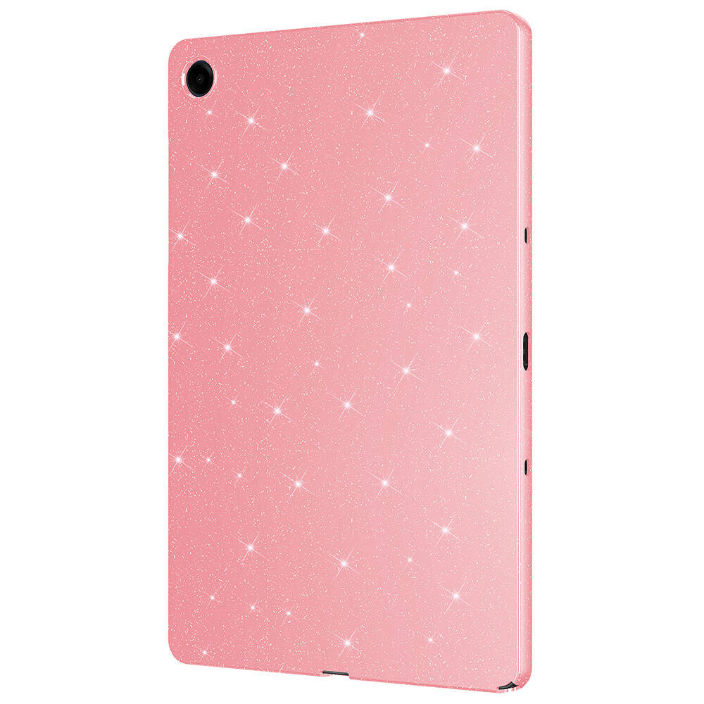 Galaxy Tab S10 FE Simli Parlak Görünümlü Zore Tablet Koton Kılıf Siyah