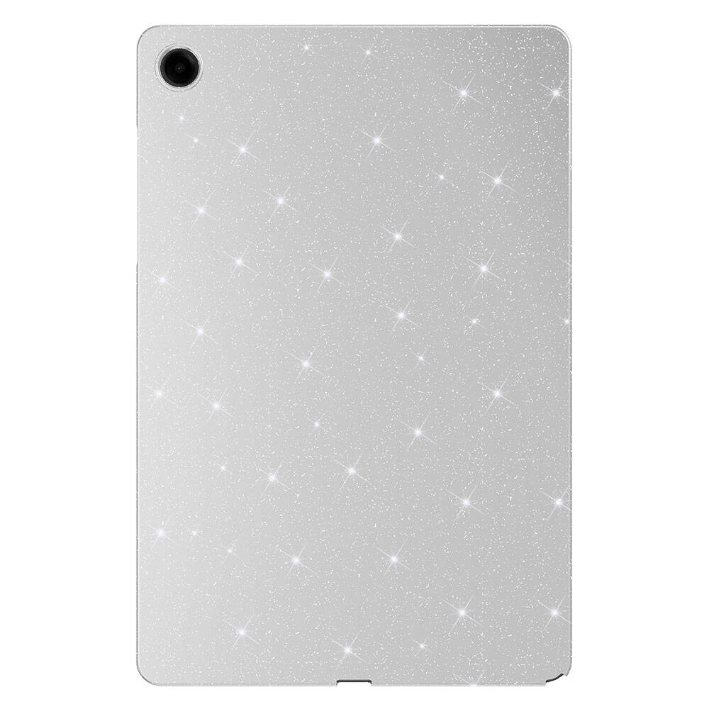 Galaxy Tab S10 FE Simli Parlak Görünümlü Zore Tablet Koton Kılıf Derin Mor