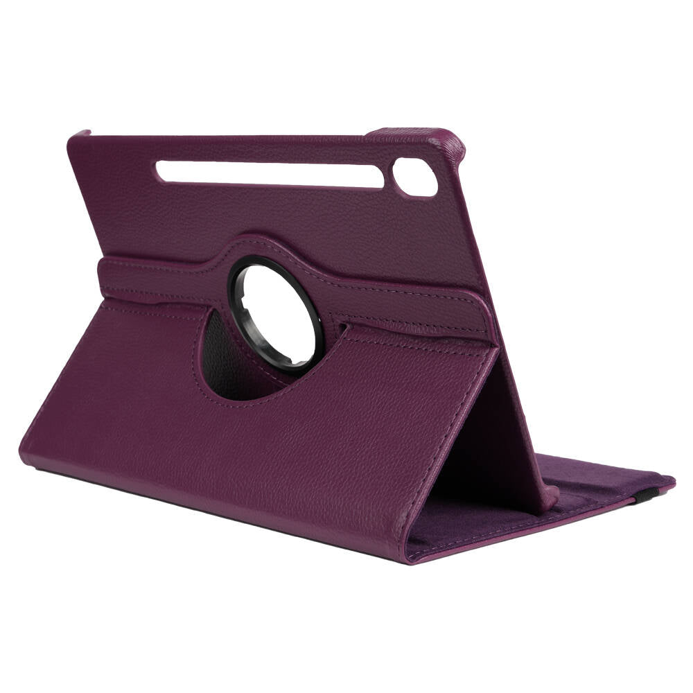 Galaxy Tab S10 FE Zore Dönebilen Standlı Kılıf Mor