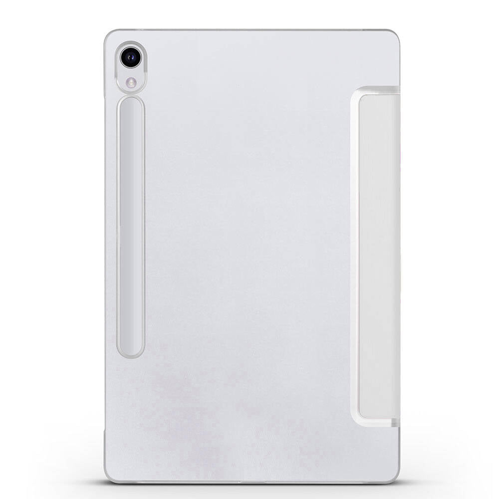 Galaxy Tab S10 FE Zore Smart Cover Standlı 1-1 Kılıf Gri