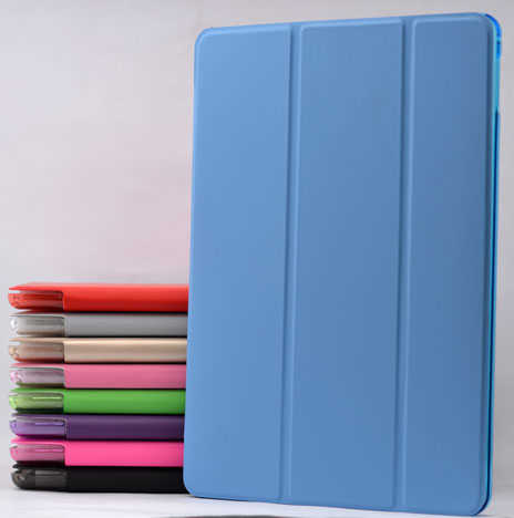 Galaxy Tab S2 8.0 T715 Zore Smart Cover Standlı 1-1 Kılıf Mavi