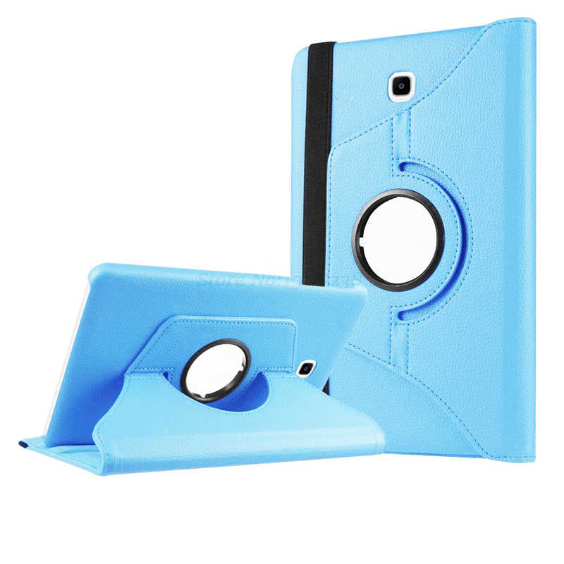 Galaxy Tab S2 9.7 T815 Zore Dönebilen Standlı Kılıf Lacivert