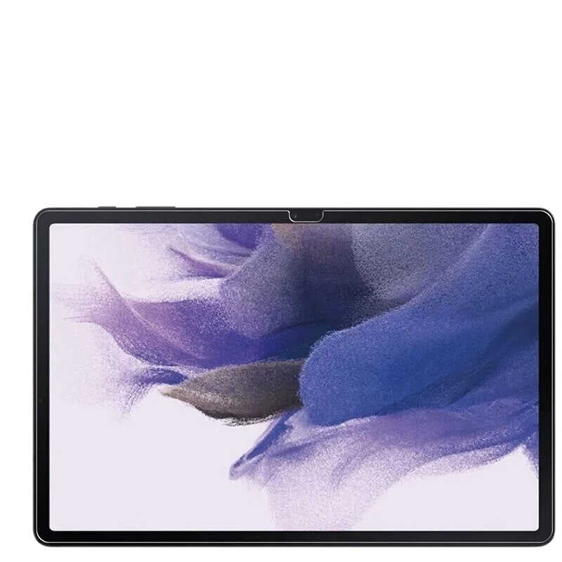 Galaxy Tab S7 FE LTE (T737-T736-T733-T730) Zore Tablet Temperli Cam Ekran Koruyucu Renksiz