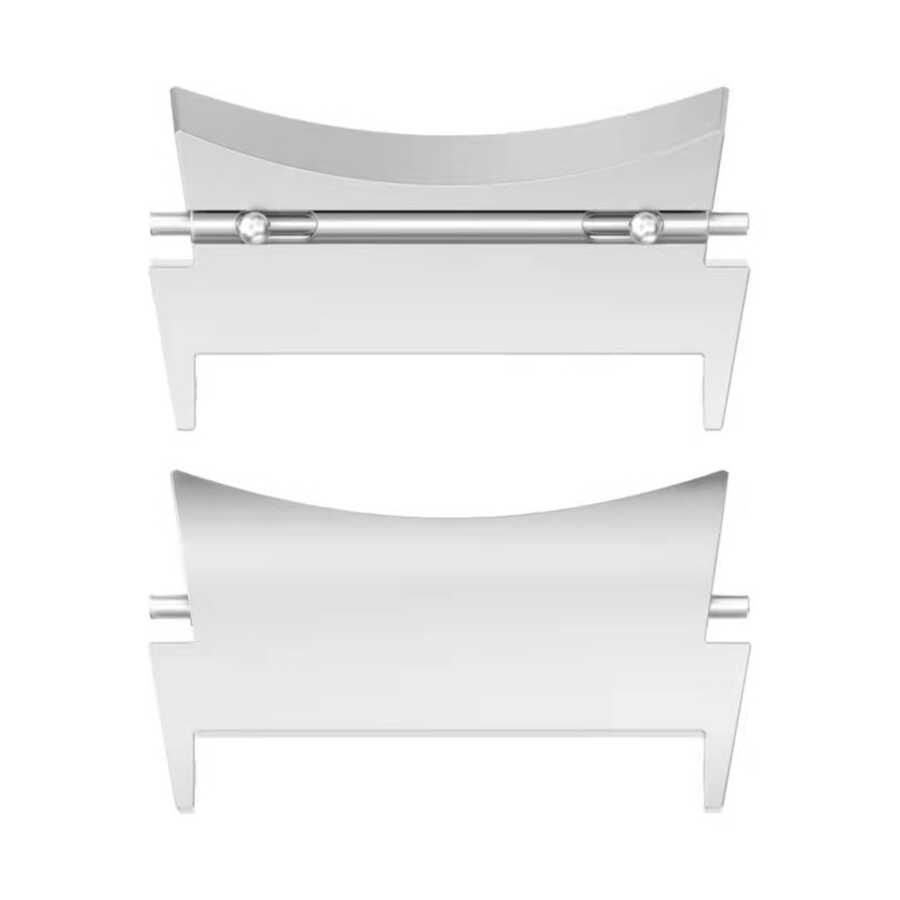 Galaxy Watch 4 40mm 20mm Metal Kordon Dönüştürücü Gümüş