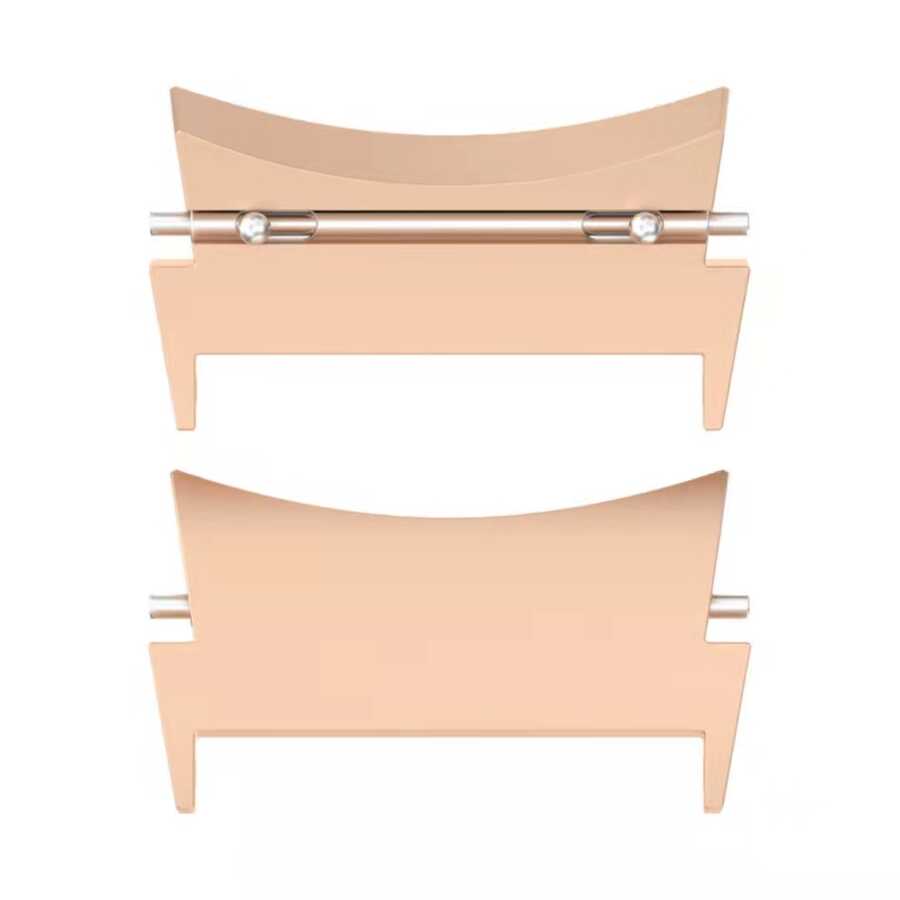 Galaxy Watch 4 44mm 20mm Metal Kordon Dönüştürücü Gold