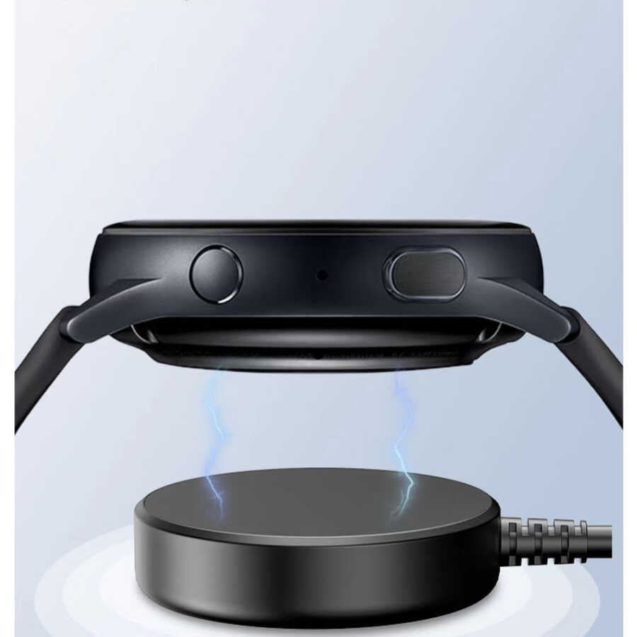 Galaxy Watch 4 Classic 46mm Zore Usb Şarj Kablosu Siyah