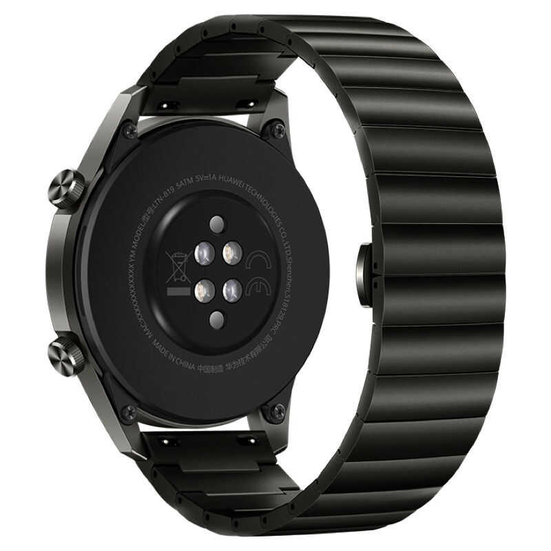 Galaxy Watch 42mm (20mm) KRD-16 Metal Kordon Beyaz