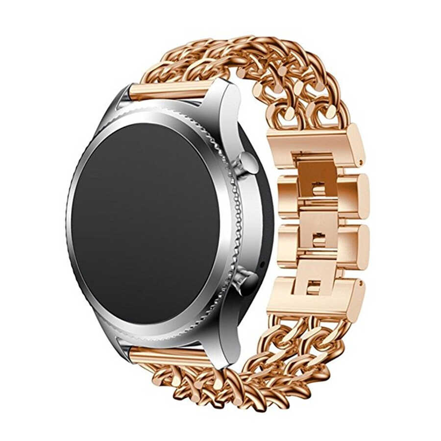 Galaxy Watch 46mm (22mm) KRD-17 Metal Kordon Rose Gold