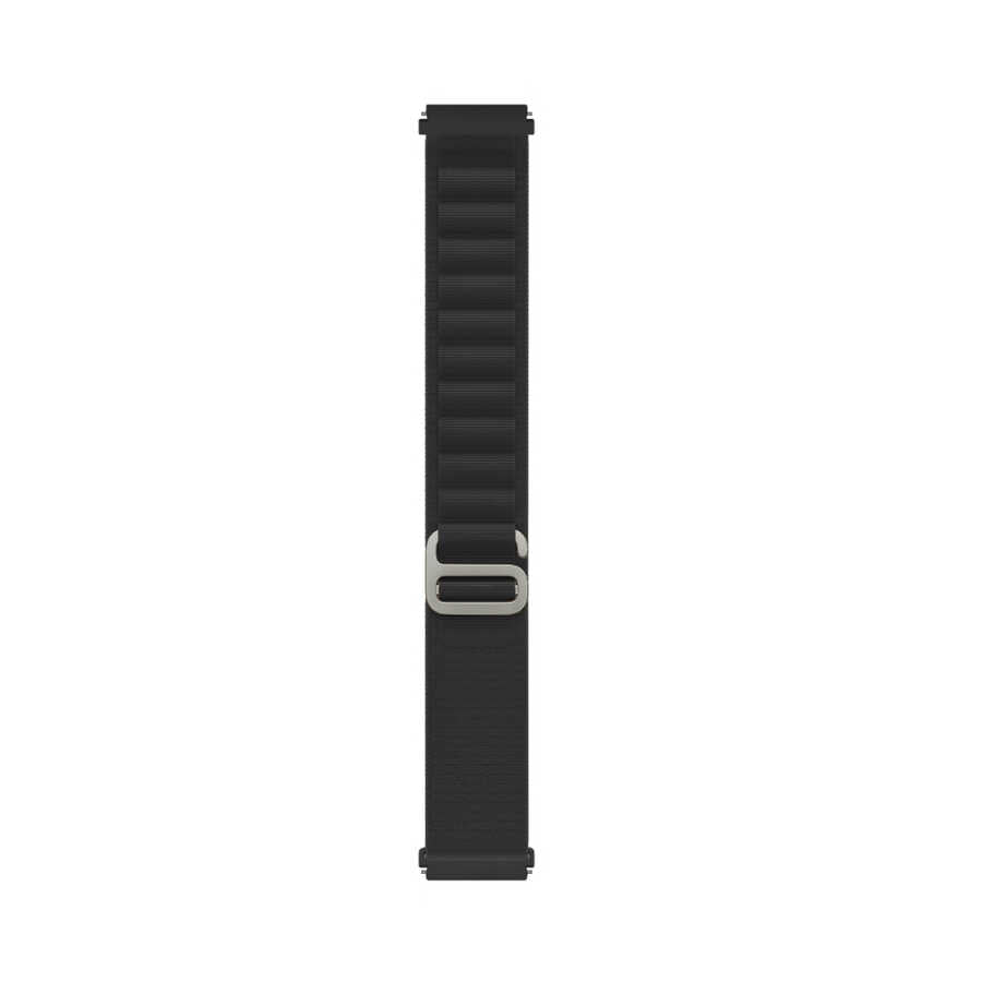 Galaxy Watch 46mm Zore KRD-74 22mm Hasır Kordon Siyah