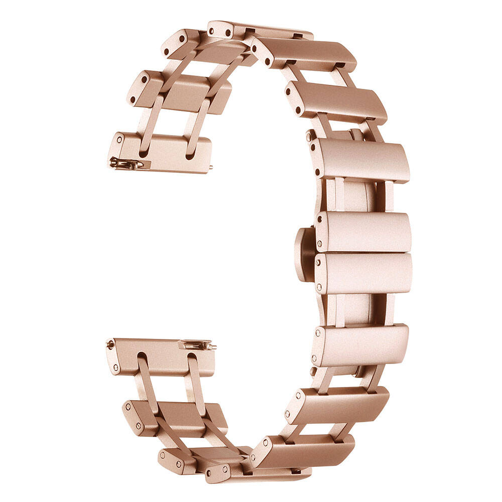 Galaxy Watch 46mm Zore KRD-96 22mm Metal Kordon Gold