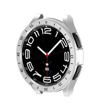 Galaxy Watch 6 Classic 47mm Sert PC Kasa ve Ekran Koruyucu Zore Sport Watch Gard 29 Siyah