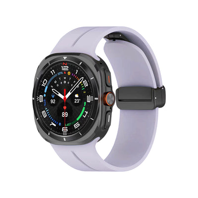 Galaxy Watch 8 Classic 46mm KRD-84 Silikon Kordon Koyu Gri