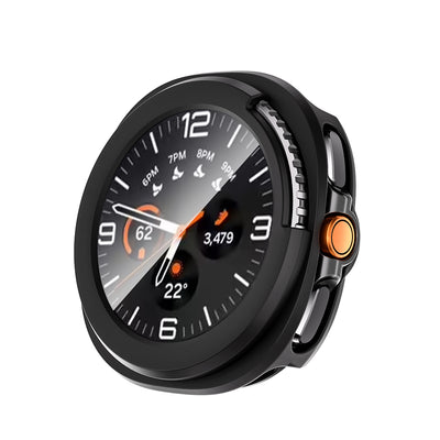 Galaxy Watch 8 Classic 46mm Sert PC Kasa ve Ekran Koruyucu Zore Watch Gard 39 Lacivert