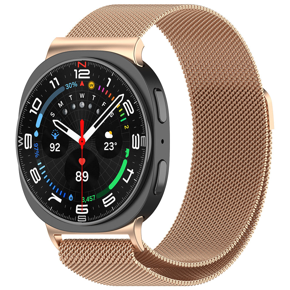 Galaxy Watch 8 Zore KRD-01 Metal Kordon Starlight