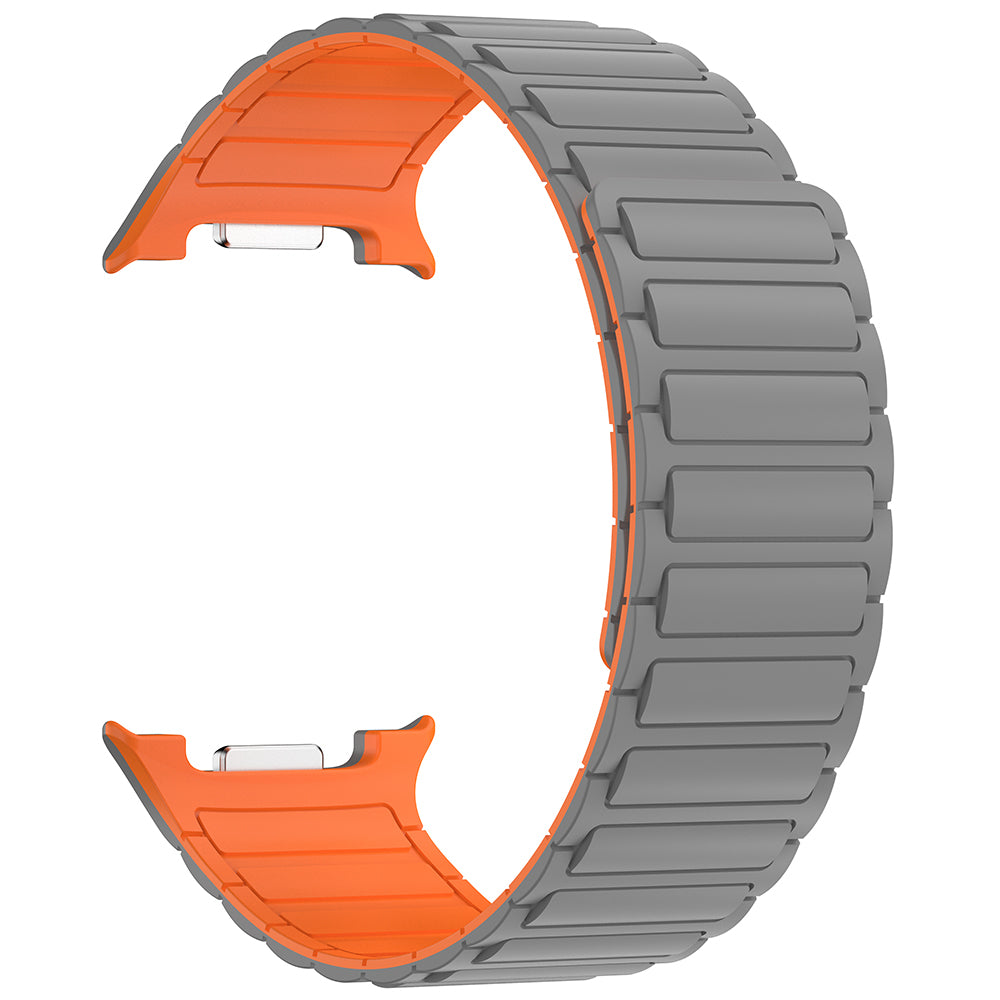Galaxy Watch 8 Zore KRD-146 Silikon Kordon Strap Kayış Starlight-Pembe