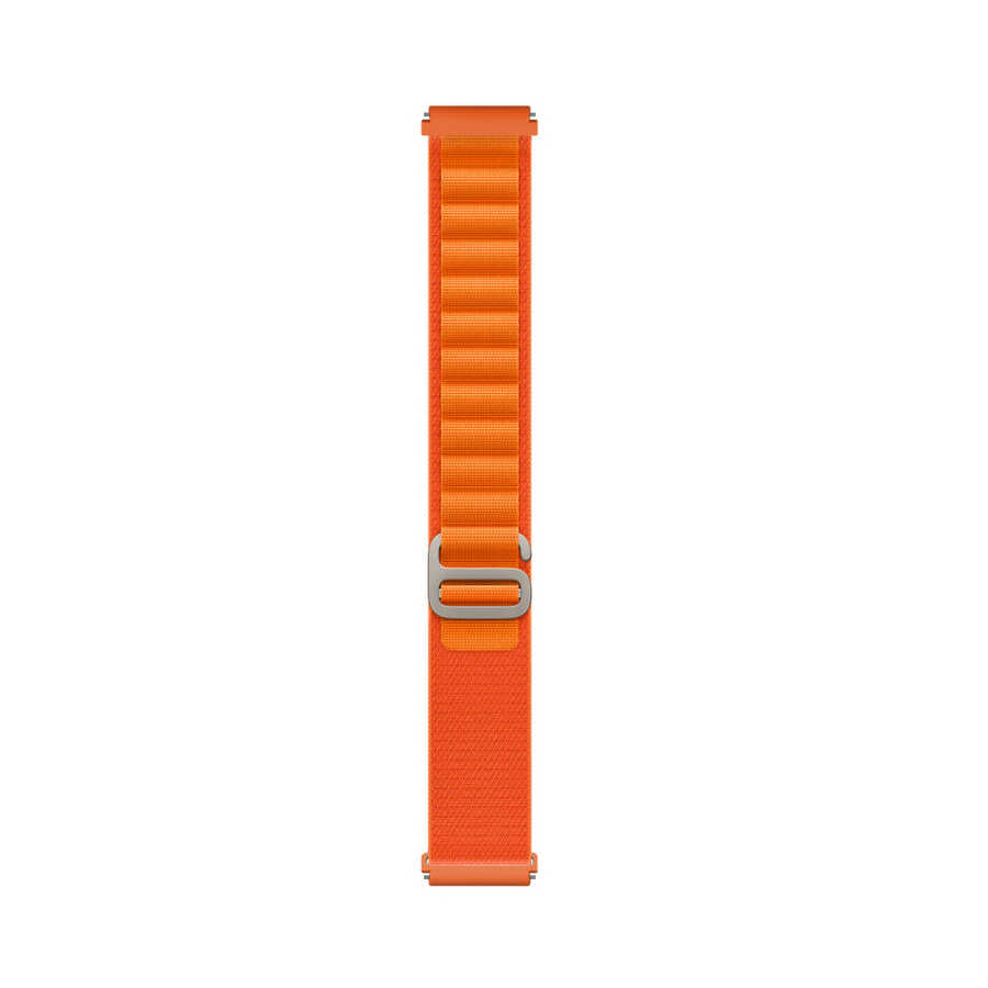 Galaxy Watch Active 2 44mm Zore KRD-74 20mm Hasır Kordon Siyah