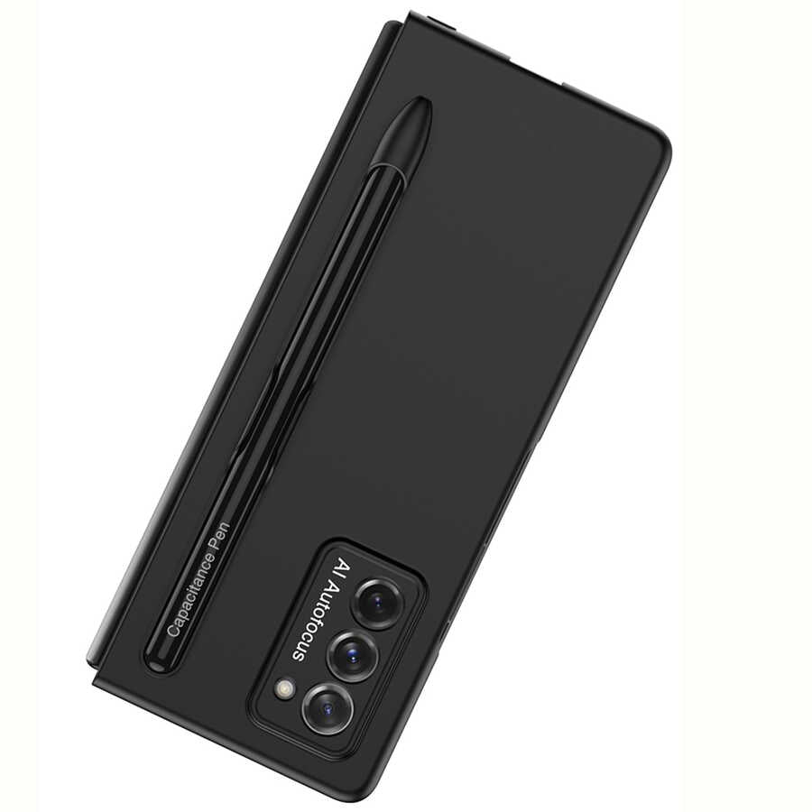 Galaxy Z Fold 2 Kılıf Zore Espen Kılıf Siyah