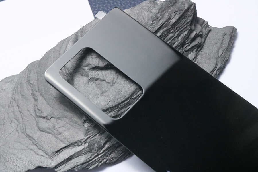 Galaxy Z Fold 2 Zore Ön Arka 5D Full Yapışkanlı Temperli Ekran Koruyucu Siyah