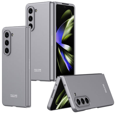 Galaxy Z Fold 5 Kılıf Zore Sert Kıpta Kapak Kırmızı