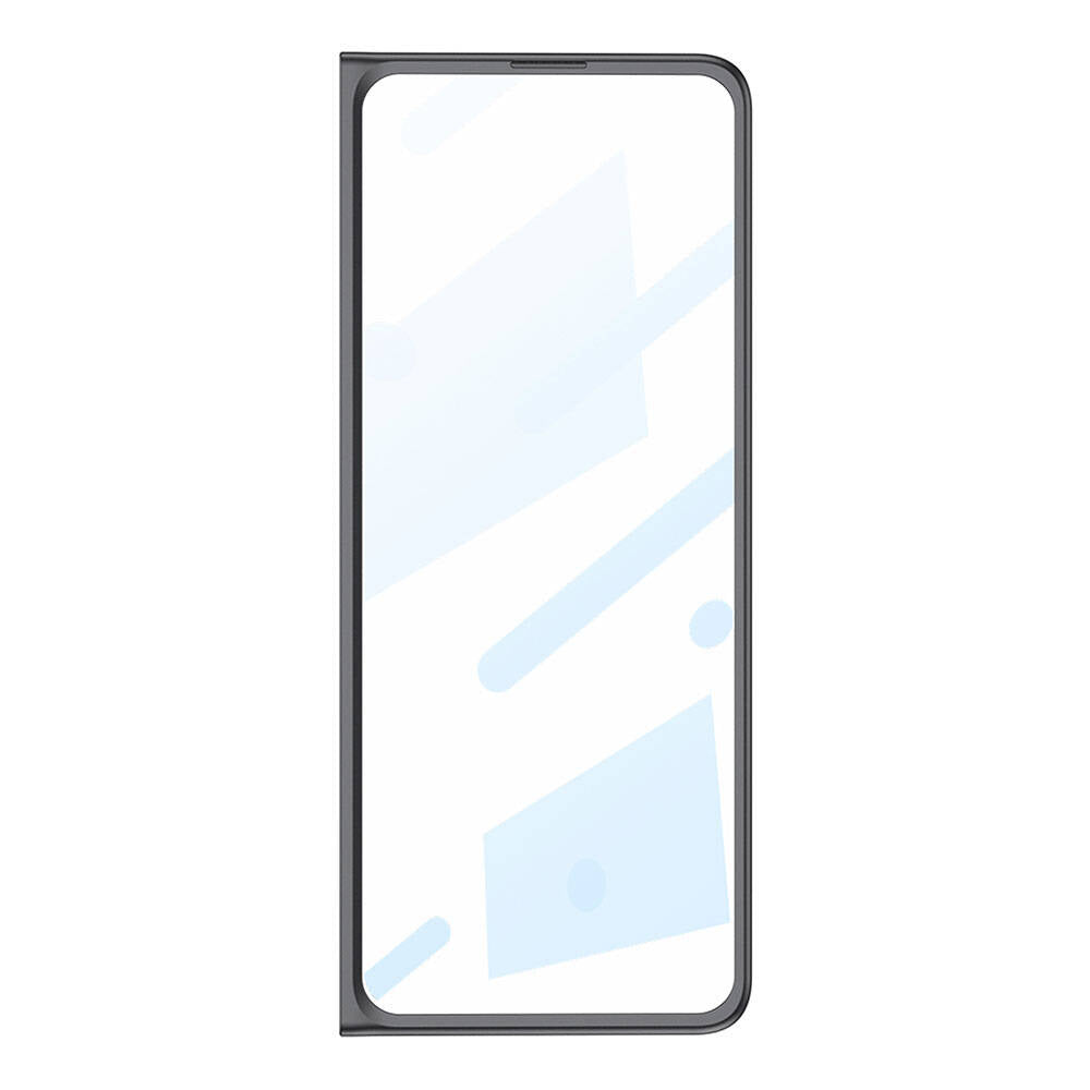 Galaxy Z Fold 6 Kılıf Ultra İnce Kamera Korumalı Sert Rubber Zore Procase Kapak Gri