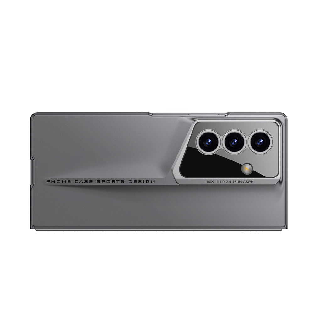 Galaxy Z Fold 7 Kılıf Ultra İnce Kamera Korumalı Sert Rubber Zore Procase Kapak Siyah