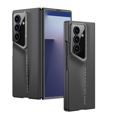 Galaxy Z Fold 7 Kılıf Ultra İnce Kamera Korumalı Sert Rubber Zore Procase Kapak Siyah