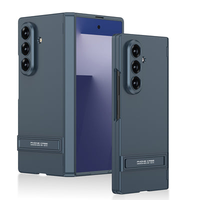 Galaxy Z Fold 7 Kılıf Zore Kıpta Standlı Kapak Yeşil