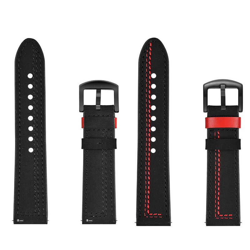 Gear S2 (20mm) KRD-19 Deri Kordon Yeşil