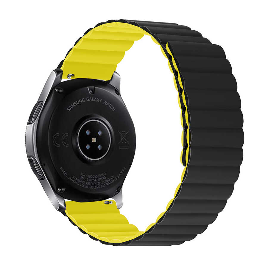 Gear S3 KRD-52 Kordon Gri-Sarı