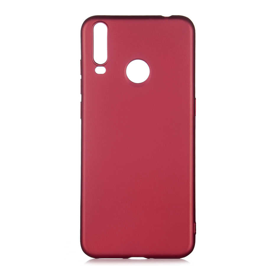 General Mobile 10 Kılıf Zore Premier Silikon Kapak Mürdüm