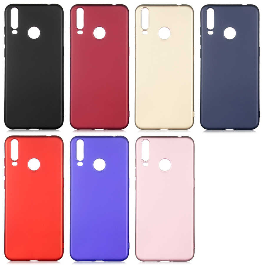 General Mobile 10 Kılıf Zore Premier Silikon Kapak Saks Mavi