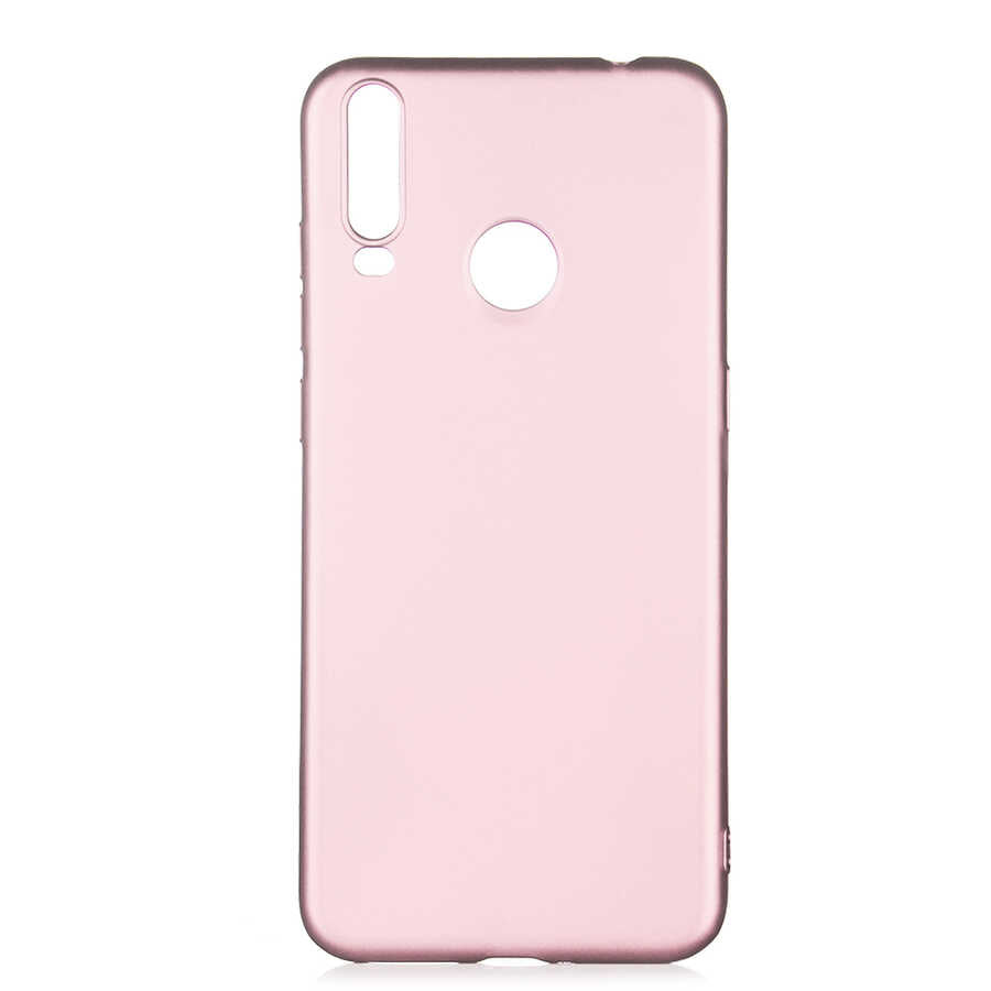 General Mobile 10 Kılıf Zore Premier Silikon Kapak Rose Gold