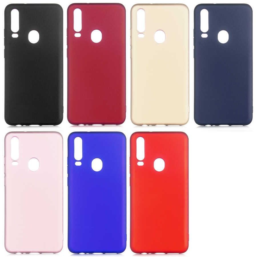 General Mobile 20 Pro Kılıf Zore Premier Silikon Kapak Mürdüm