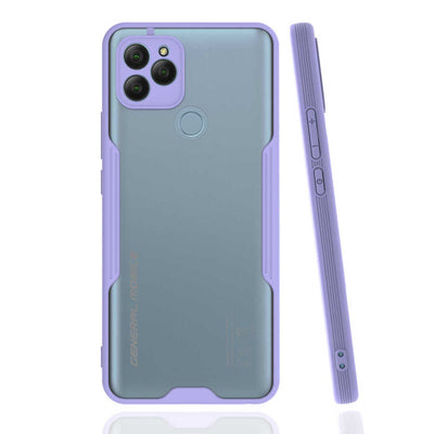 General Mobile 21 Kılıf Zore Parfe Kapak Mor