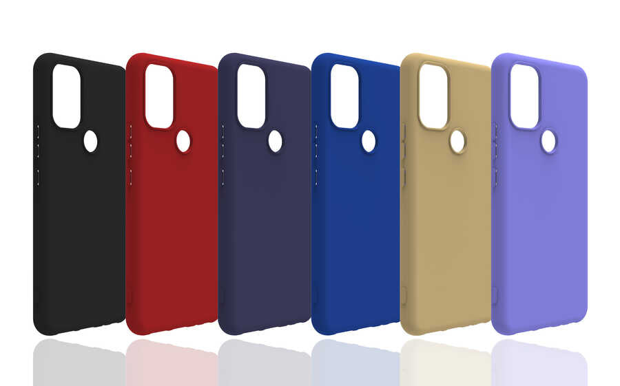 General Mobile 21 Pro Kılıf Zore Biye Silikon Siyah