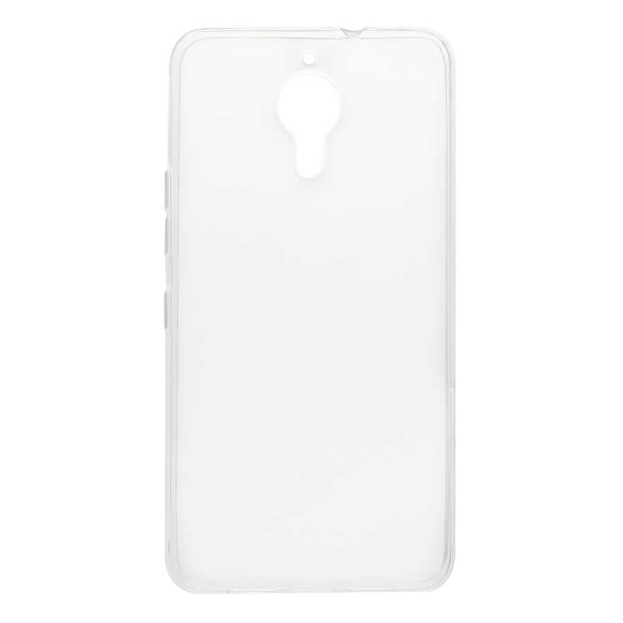 General Mobile 5 Plus Kılıf Zore Süper Silikon Kapak Renksiz