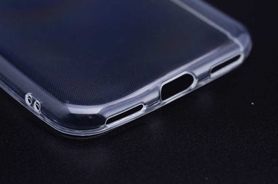 General Mobile 8 Kılıf Zore Süper Silikon Kapak Renksiz