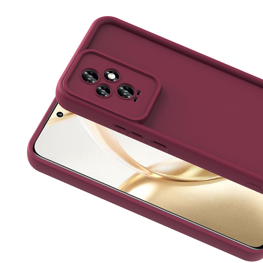 Honor 200 Kılıf Kamera Korumalı Zore Ananas Kapak Mürdüm