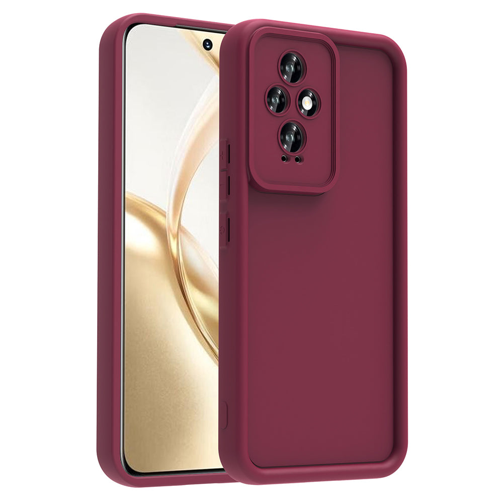 Honor 200 Kılıf Kamera Korumalı Zore Ananas Kapak Mürdüm