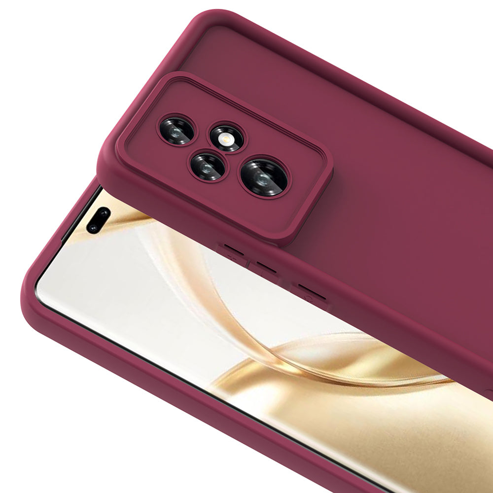 Honor 200 Pro Kılıf Kamera Korumalı Zore Ananas Kapak Mürdüm