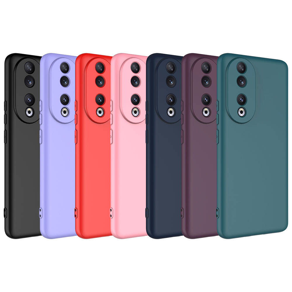 Honor 90 Kılıf Zore Mara Lansman Kapak Kırmızı