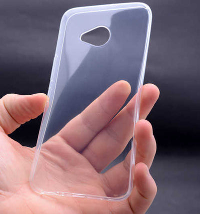 HTC U11 Life Kılıf Zore Süper Silikon Kapak Renksiz