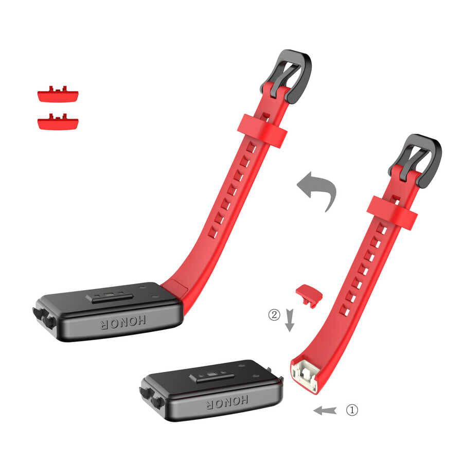 Huawei Band 6 Zore KRD-47 Silikon Kordon Turkuaz