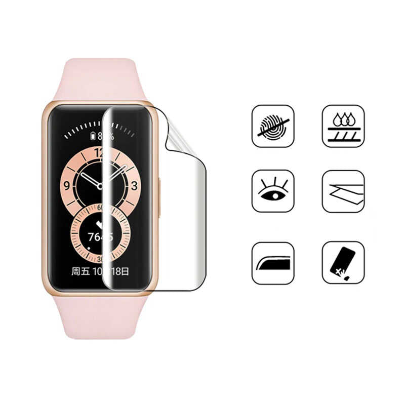 Huawei Band 6 Zore Narr Tpu Body Ekran Koruyucu Renksiz