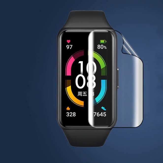Huawei Band 6 Zore Narr Tpu Body Ekran Koruyucu Renksiz