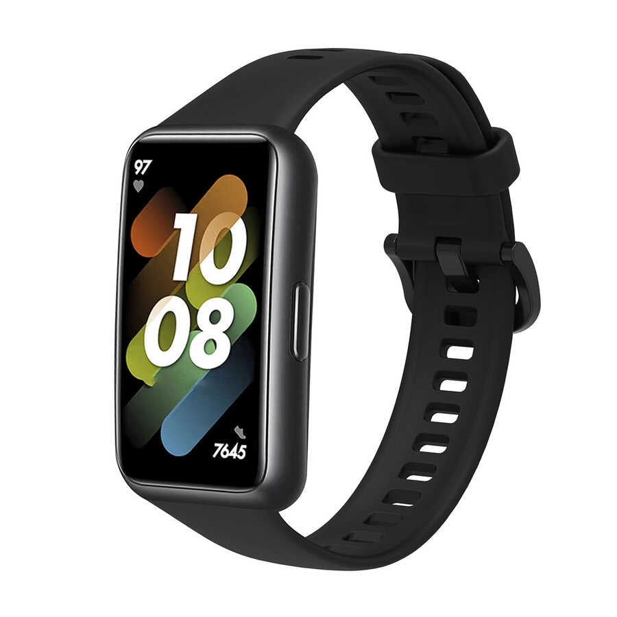Huawei Band 7 KRD-71 Silikon Kordon Beyaz