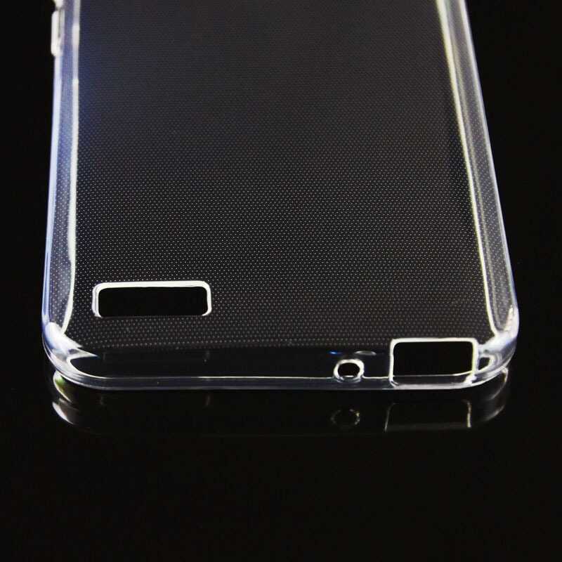 Huawei GR3 Kılıf Zore Süper Silikon Kapak Renksiz