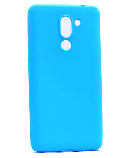 Huawei GR5 2017 Honor 6x Kılıf Zore Premier Silikon Kapak Mavi